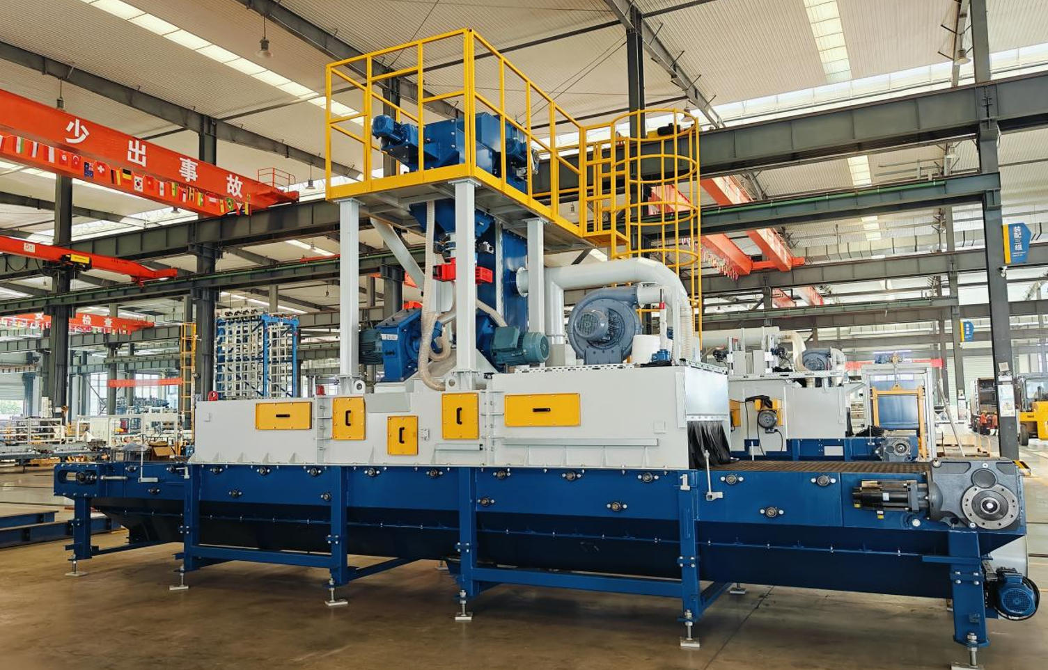 Quangong의 2차 처리 장비는 표준 블록 생산을 강화하기 위해 포괄적인 업그레이드를 거쳤습니다.